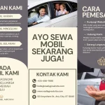 promosi layanan rental mobil harian, mingguan, dan bulanan dariGemilang Rental Mobil makassar