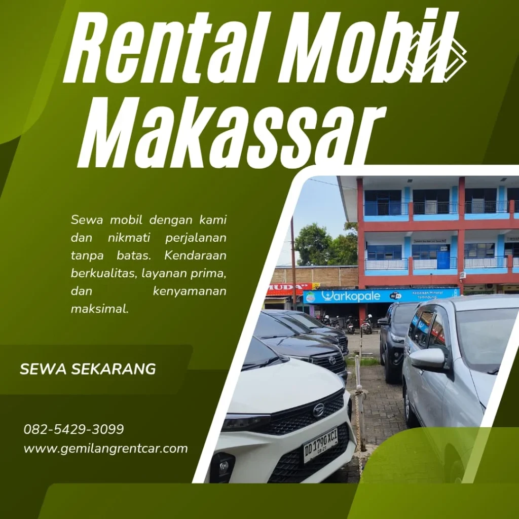 Rental mobil makassar gemilang rentcar